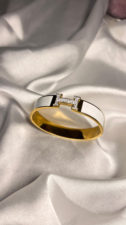 “Elegance H Luxe Cuff”